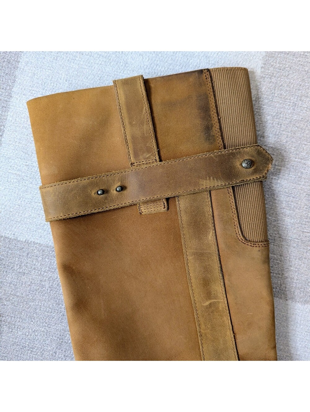 Timberland Graceyn tall leather pull on boots - Picture 4 of 9